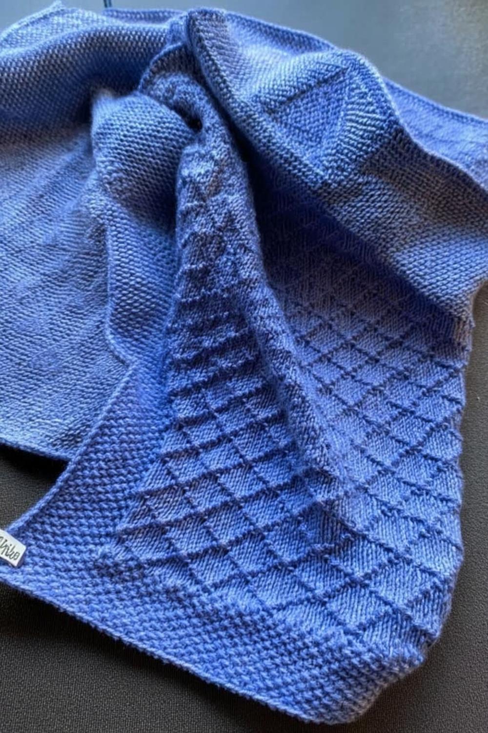 Zarte blaue Eleganz