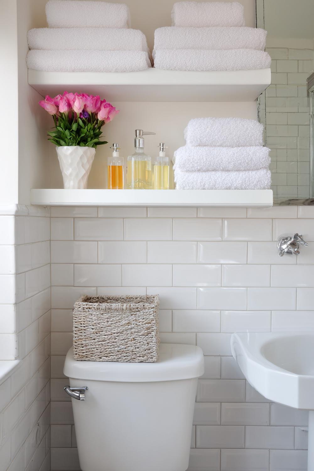 34 Badezimmer Deko Ideen klein: Stilvolle Akzente für wenig Platz