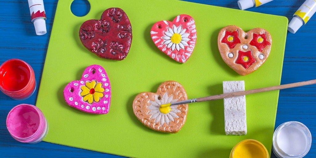 Salzteig Ideen basteln Kinder mit kreativen Projekten