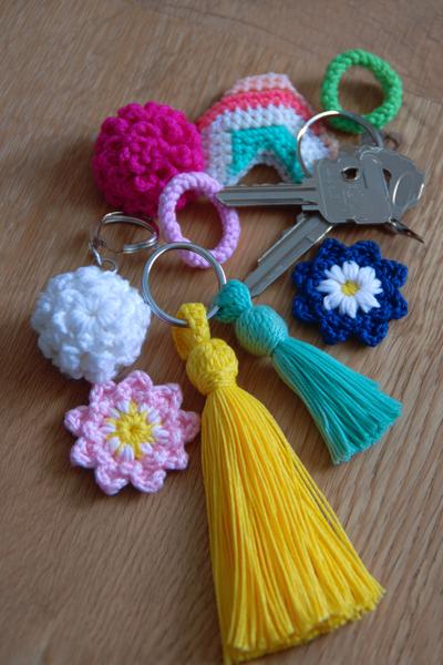 10. Grundknoten und Ringmontage for crochet keychain ideas tutorials ideas