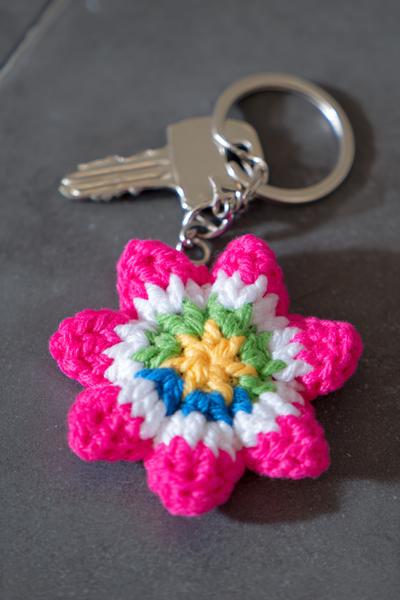 17. Stern mit Reliefrippen als for crochet keychain ideas with pattern ideas