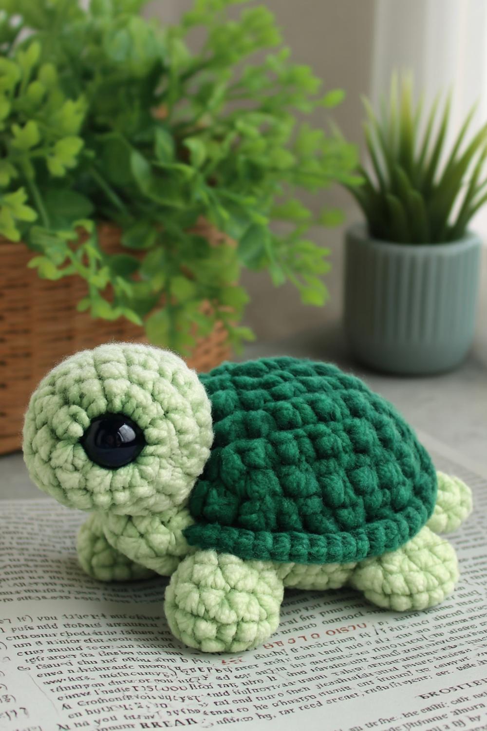 Grüner Schildkröten Charme