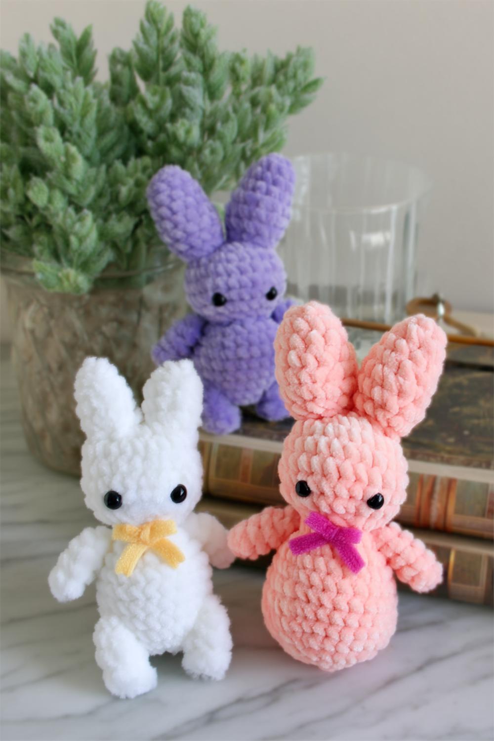 Häschen Familie Pastell