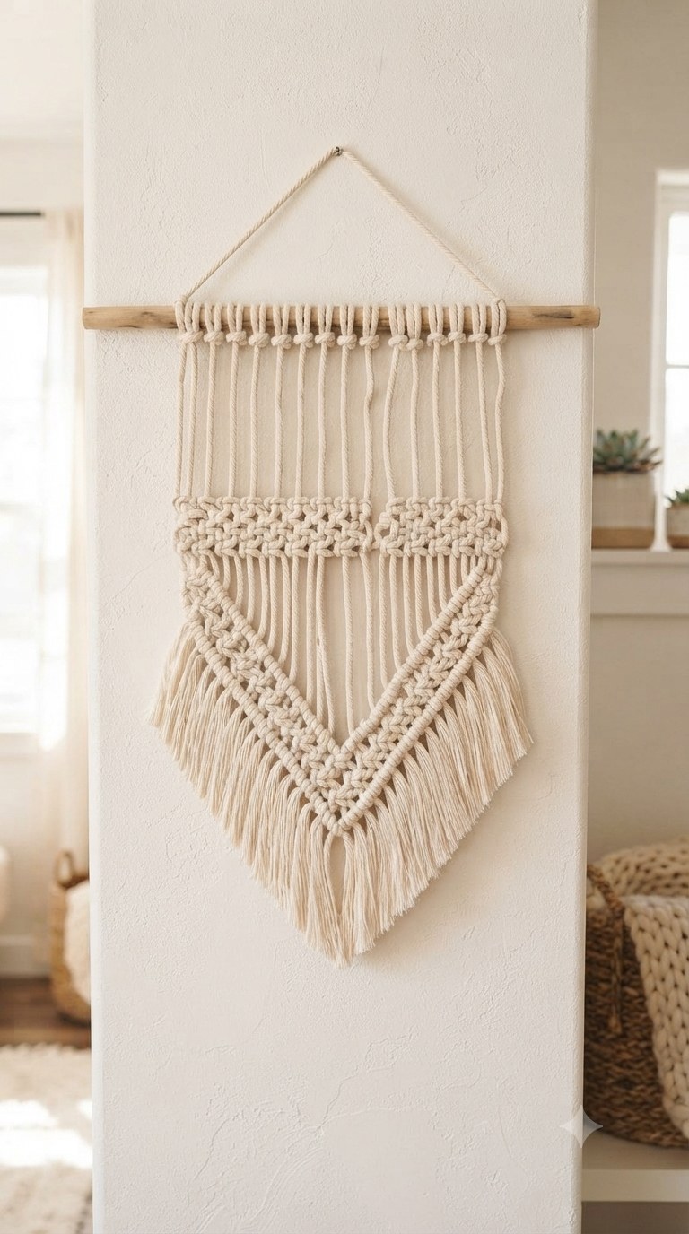 Diy Makramee Wandbehang - Einfache Deko Ideen
