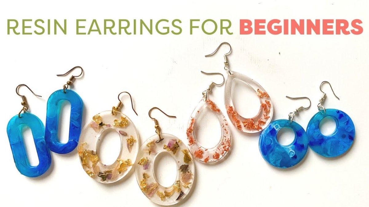 Resin Schmuck Ideen für Anfänger leicht umsetzen