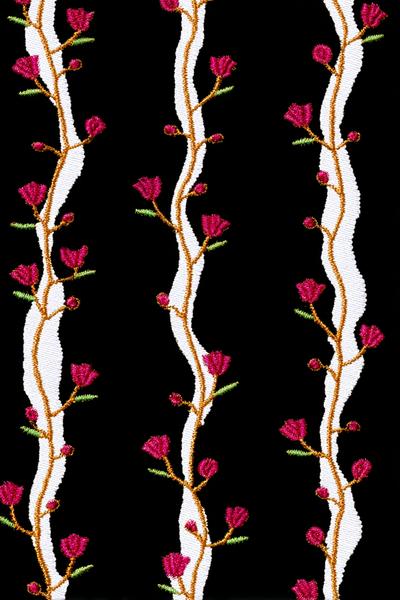 13. Kurti-Seitenpanel in embroidery designs for kurtis mit vertikalen Ranken und streckender Linienführung