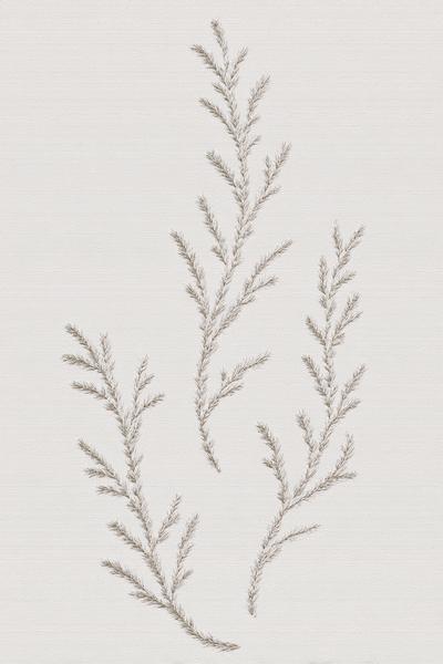 20. Schlichte Blattzweige in embroidery designs simple mit Monochrom-Garn und ruhiger S-Kurve