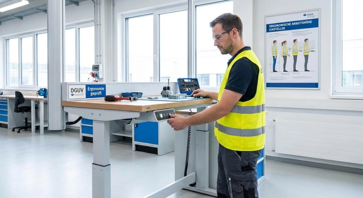 Ergonomischer Werkstatt Arbeitsplatz