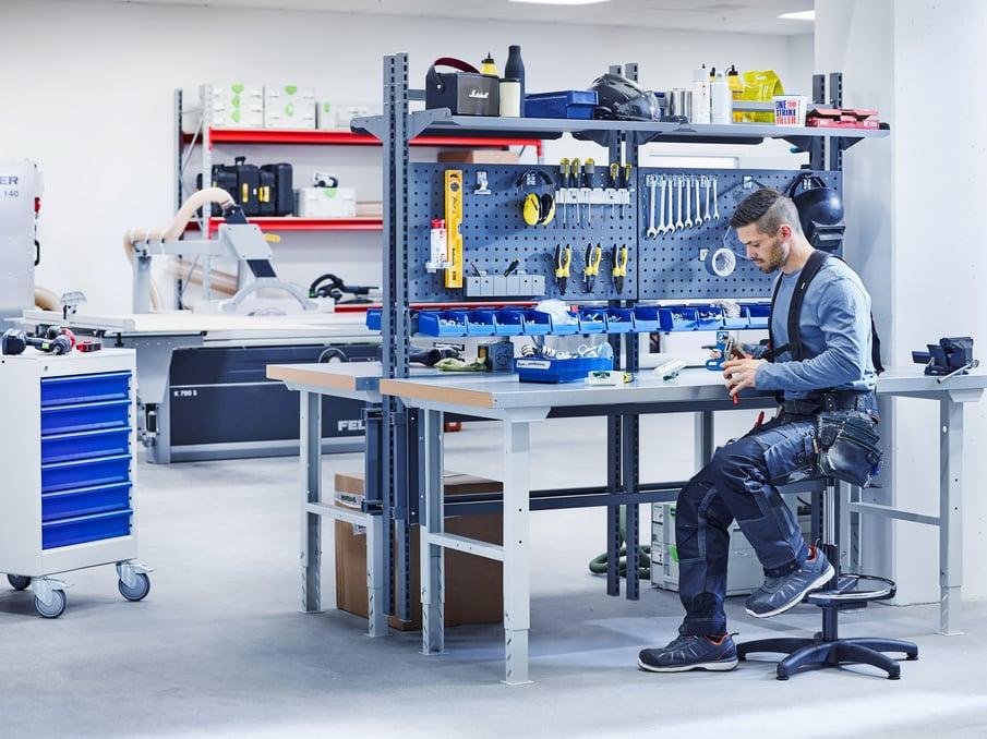 Ergonomischer Werkbank Arbeitsplatz