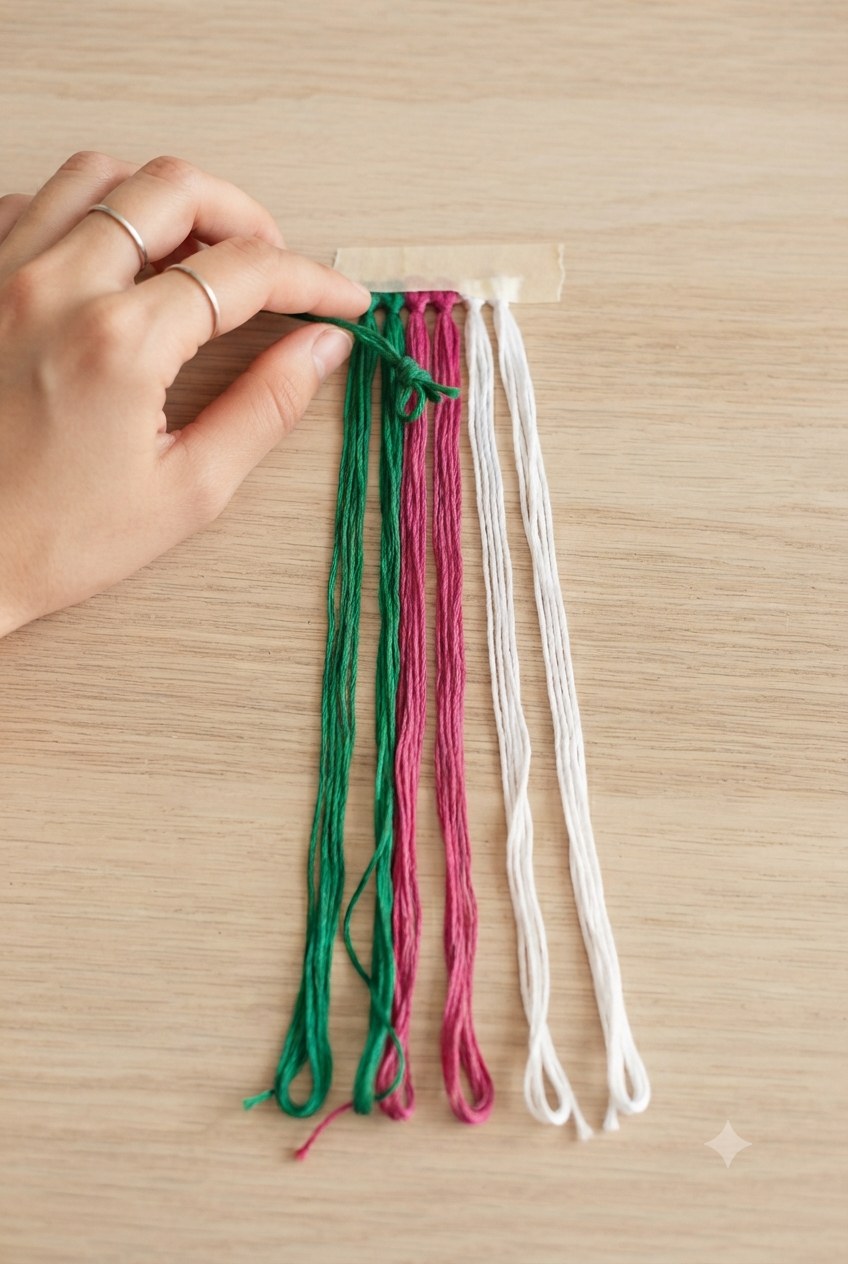 2. Grundknoten für simple friendship bracelet patterns for friendship bracelet patterns easy ideas