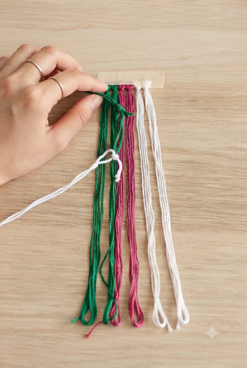 3. Blütenmitte bei flower friendship bracelet patterns for simple friendship bracelet patterns ideas