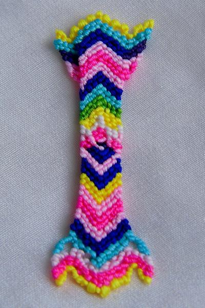 14. Monochromes Leiter-Muster Mit Negativraum for friendship bracelets patterns simple ideas