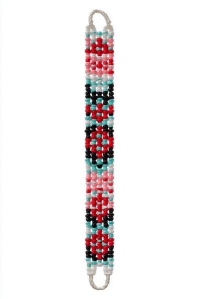 30. Sechs-Fäden-Chevron Mit Doppellinie for friendship bracelets patterns 6 strings ideas