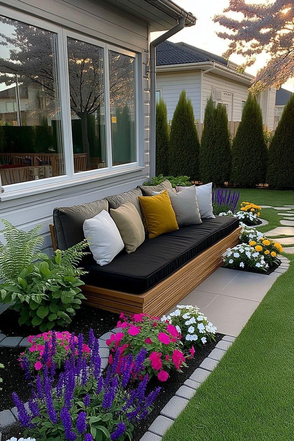 Gemütliche Sitzecke mit Stil