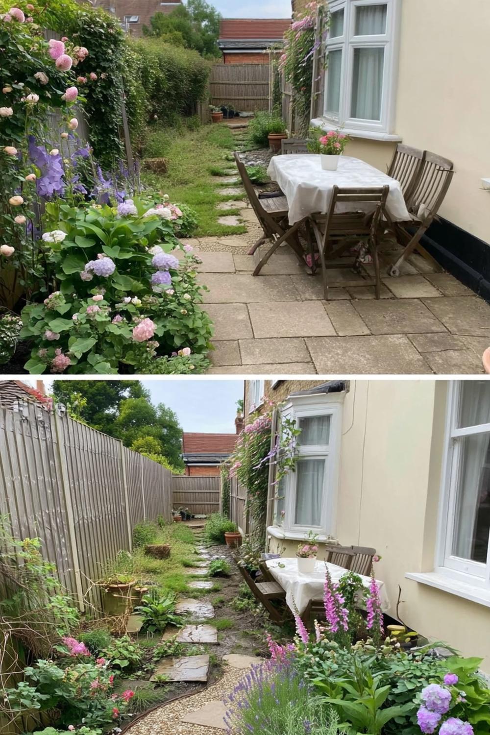 Mediterrane Terrasse mit Lavendel