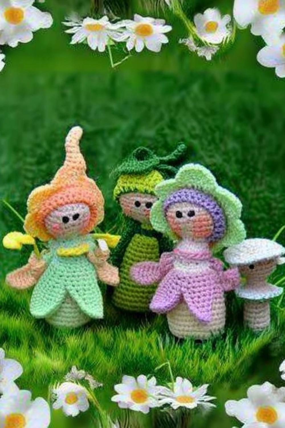 Märchenhafte Blumenkinder