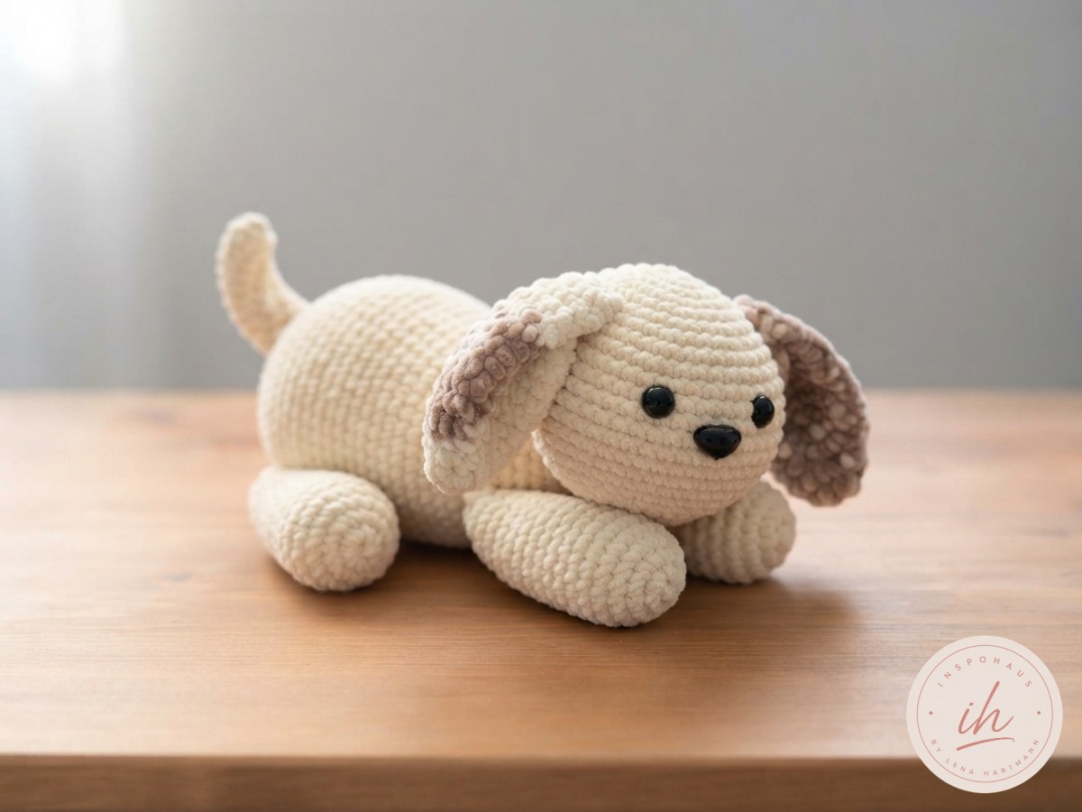 Golden Retriever Welpe Häkeln - Der Amigurumi Für Dein Sofa