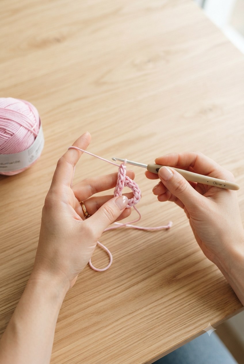 1. Fadenring und Start für for häkeln ideen anfänger einfach vorlage ideas