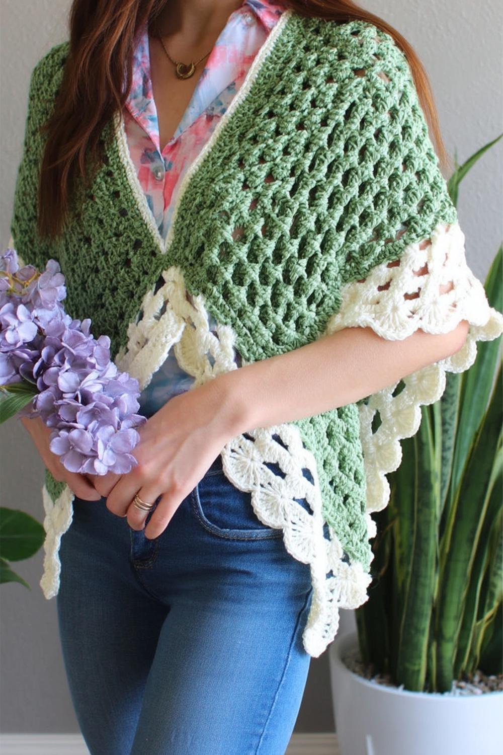 Luftiger Sommershawl