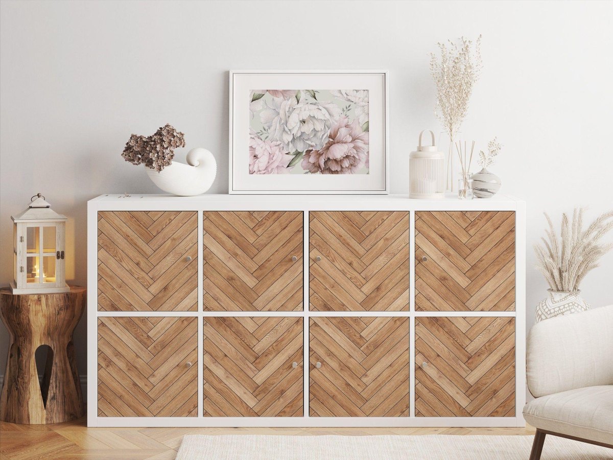 Kallax Regal mit Holzfronten