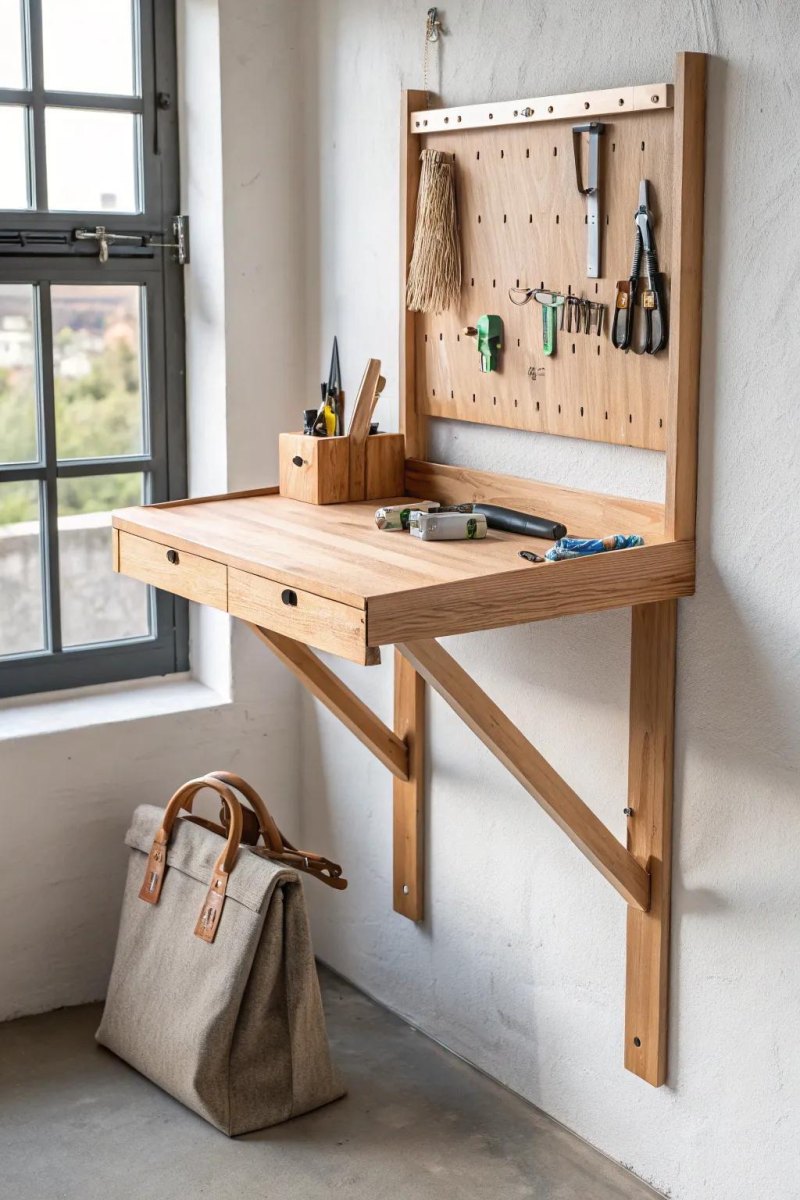 Klappbare Wand Werkbank