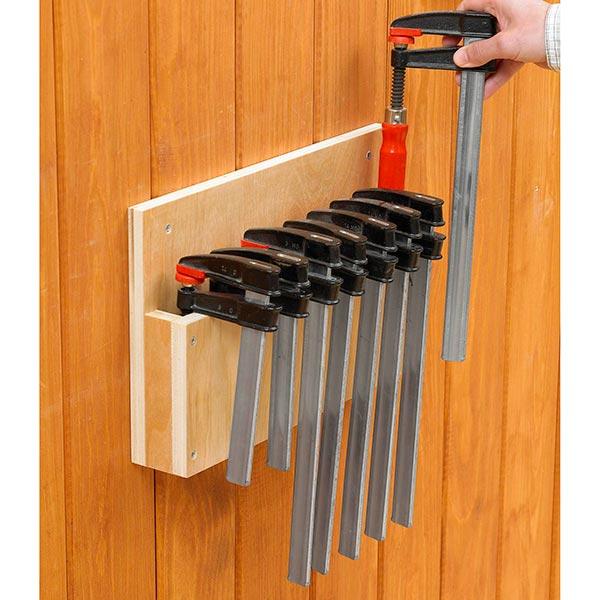 Klemmenhalter aus Holzleisten