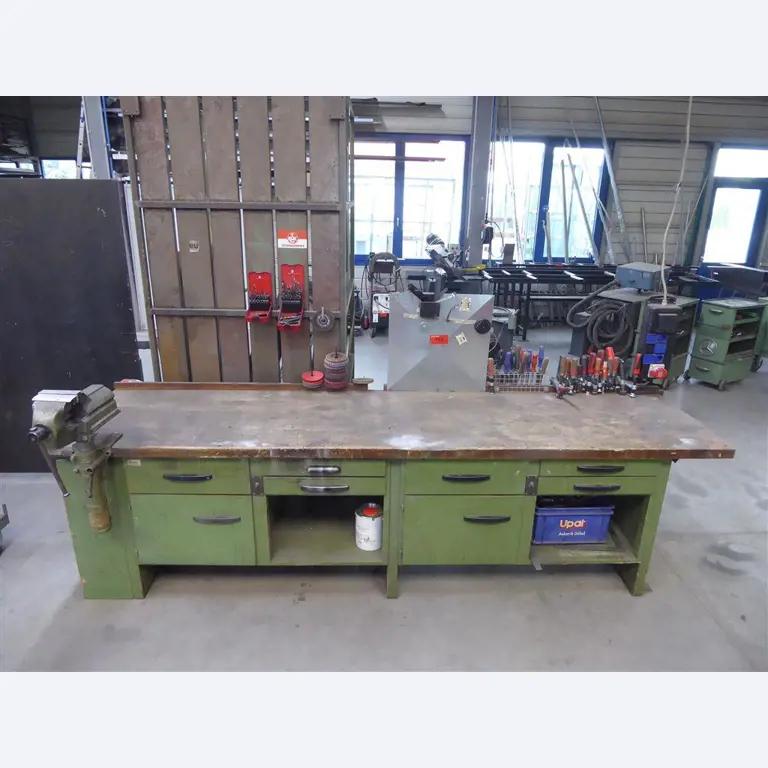 Robuste Metallwerkbank Werkstatt