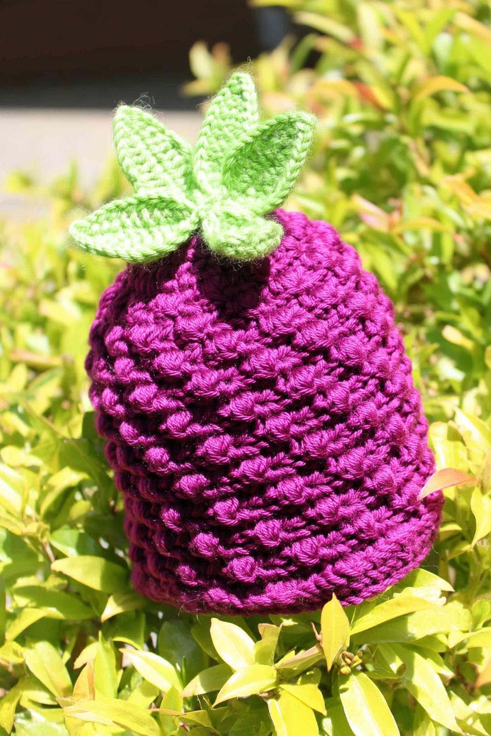 Tropische Ananas-Beanie