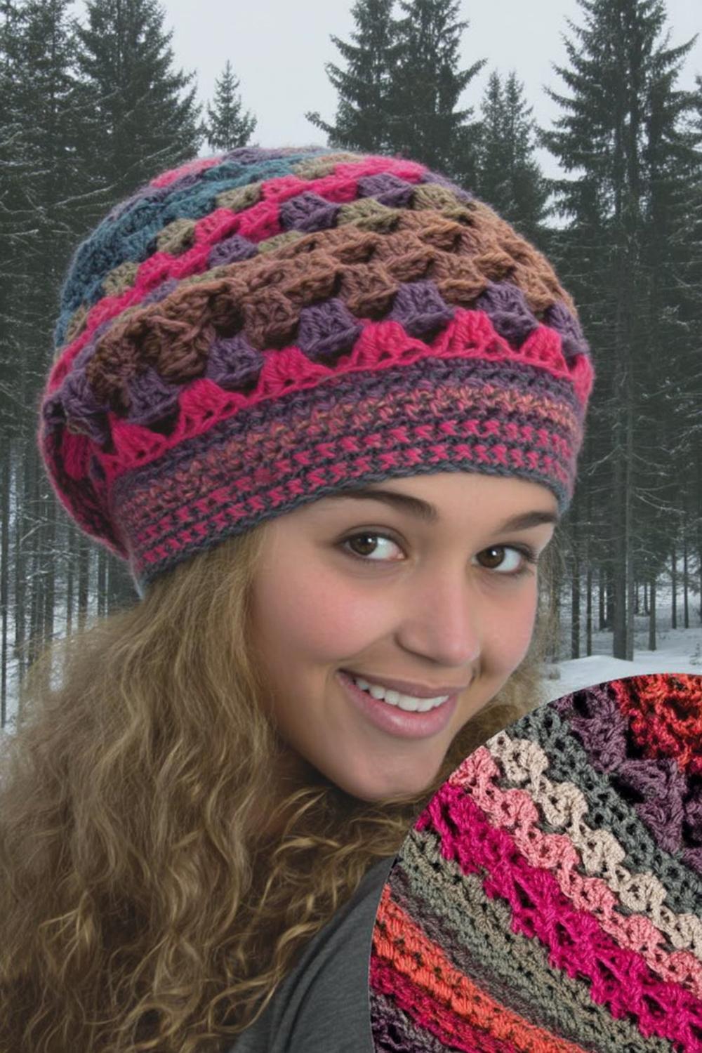Winterliche Mustermütze