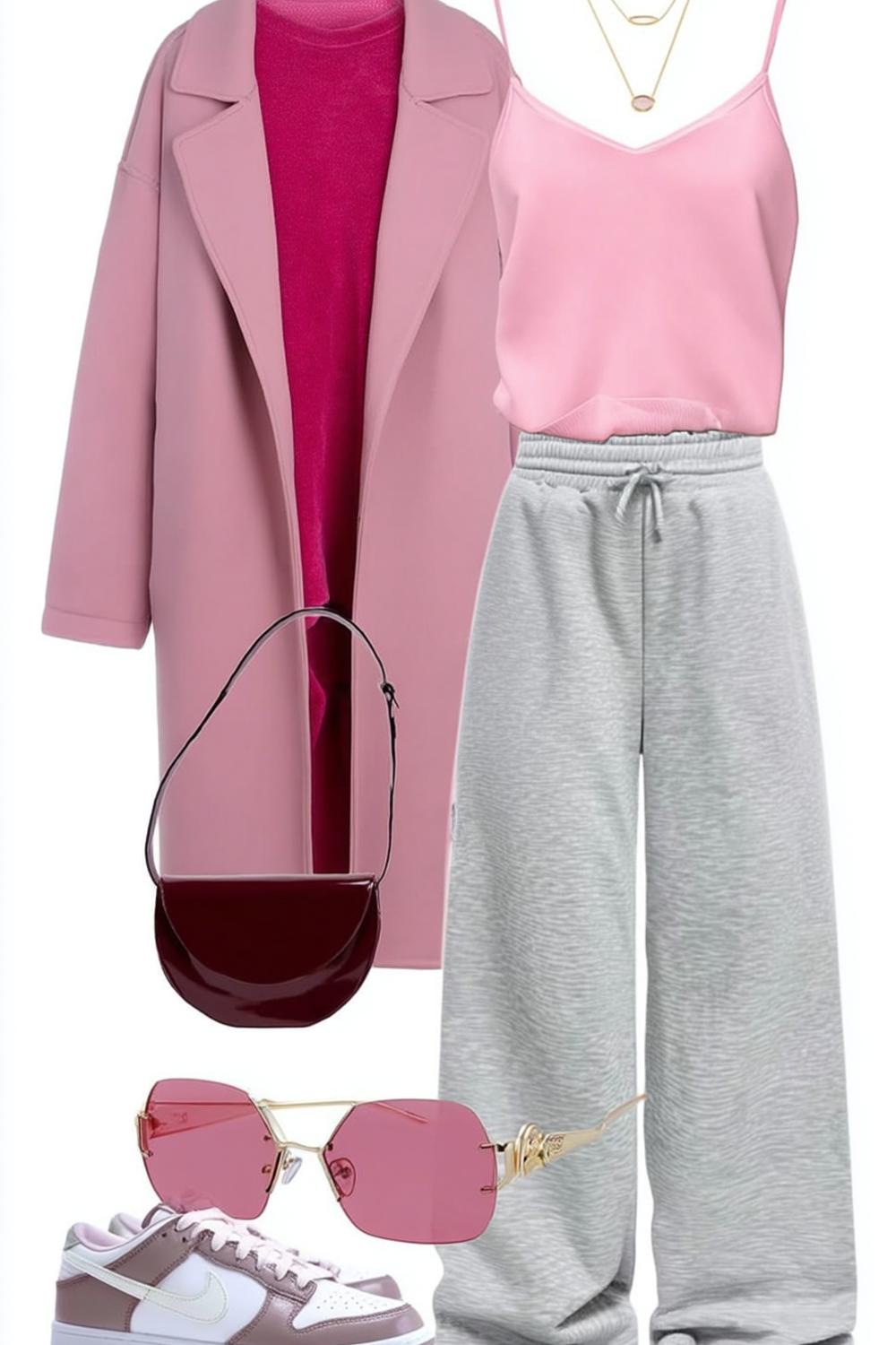 Graue Anzugshose Business