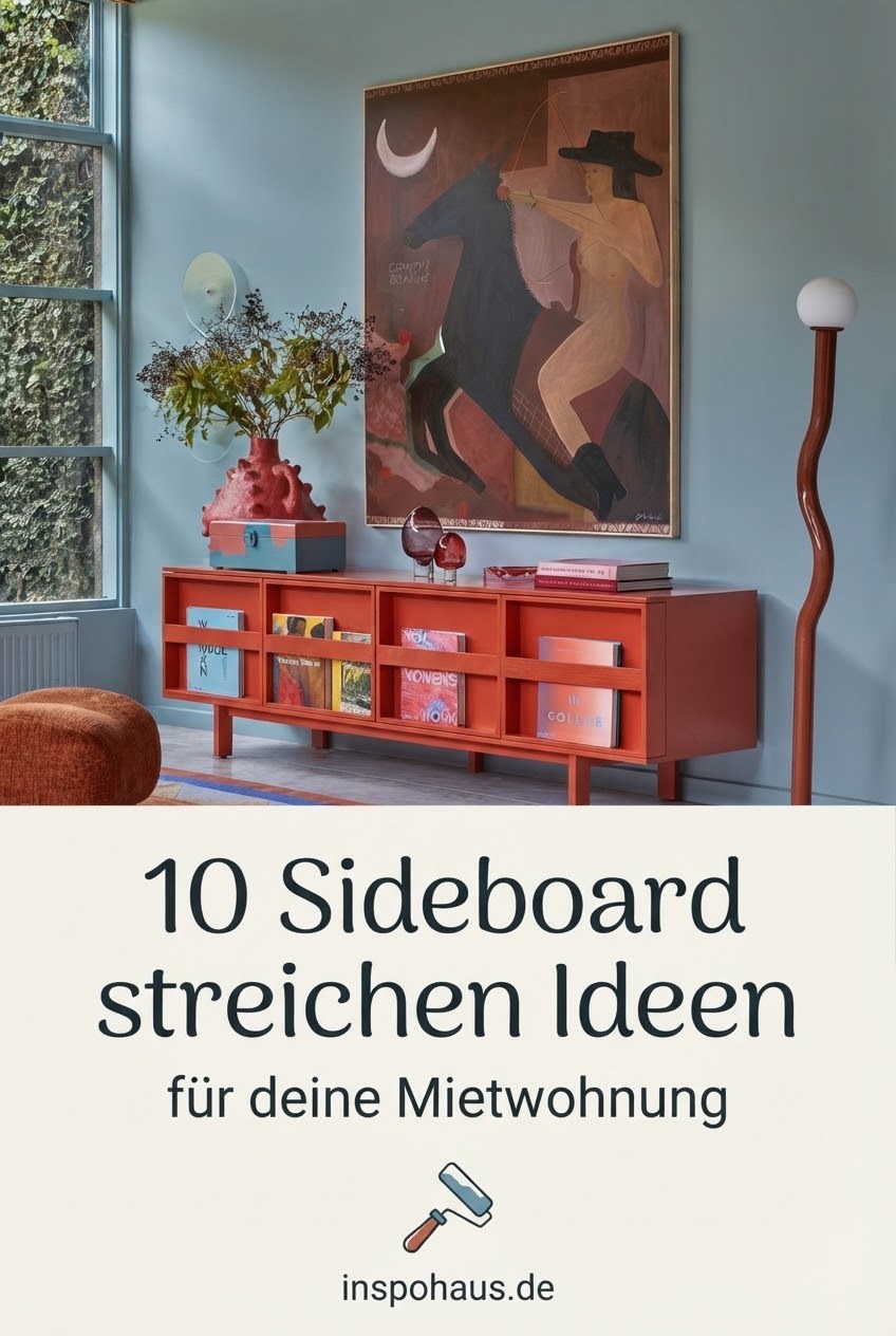 10 Sideboard streichen Ideen für deine Mietwohnung