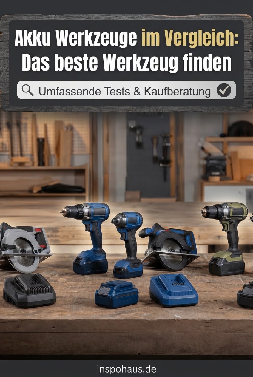 Akku Werkzeuge im Vergleich: Das beste Werkzeug finden