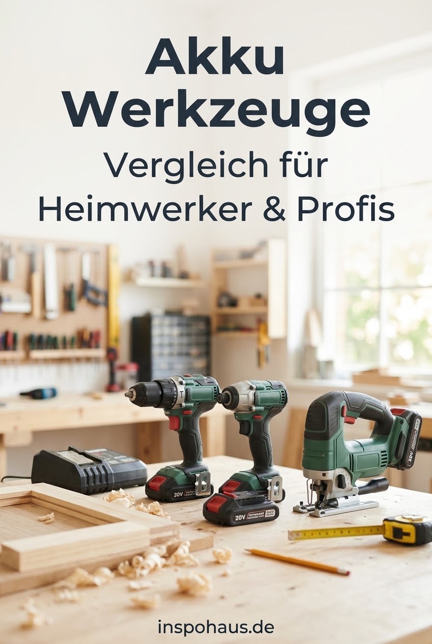 Akku Werkzeuge Vergleich für Heimwerker und Profis