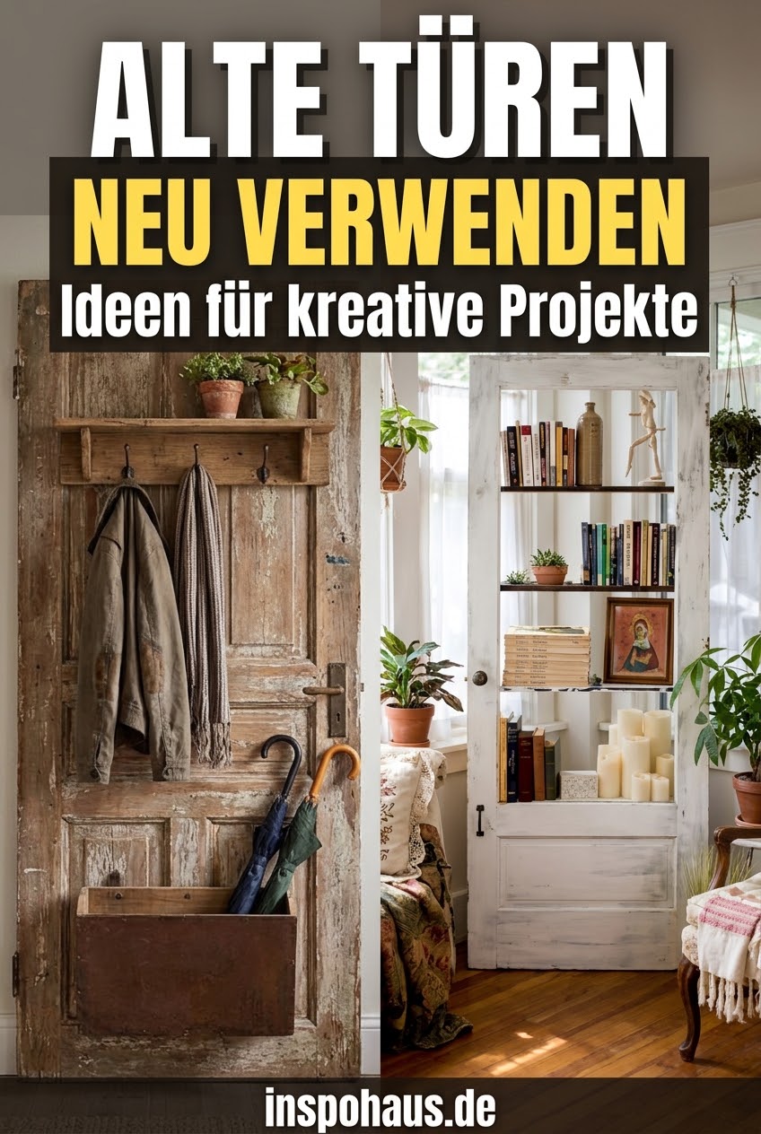 Alte Türen neu verwenden Ideen für kreative Projekte