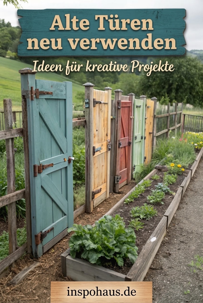 Alte Türen neu verwenden Ideen für kreative Projekte