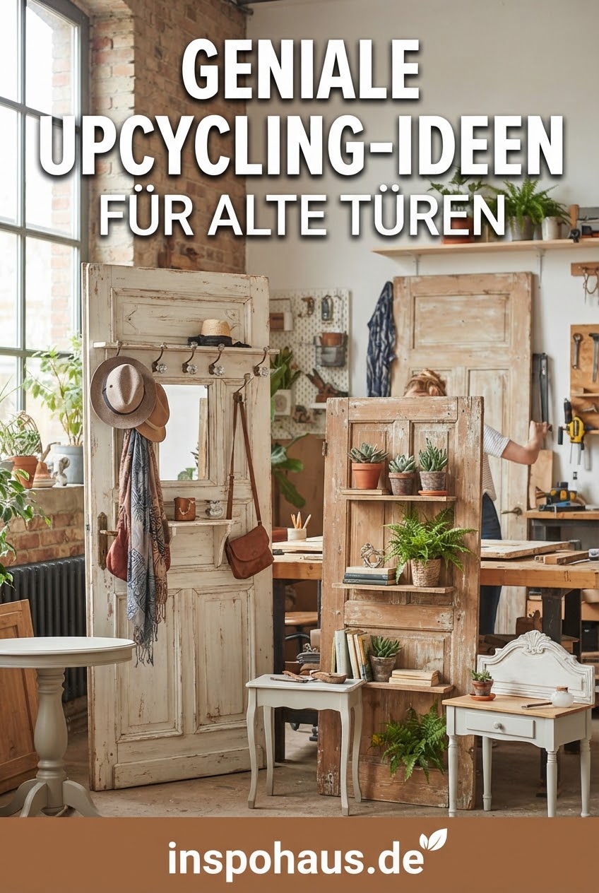 Geniale Upcycling-Ideen für alte Türen