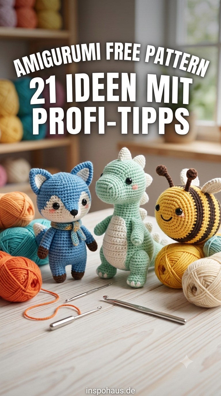Amigurumi Free Pattern - 21 Ideen Mit Profi - Tipps