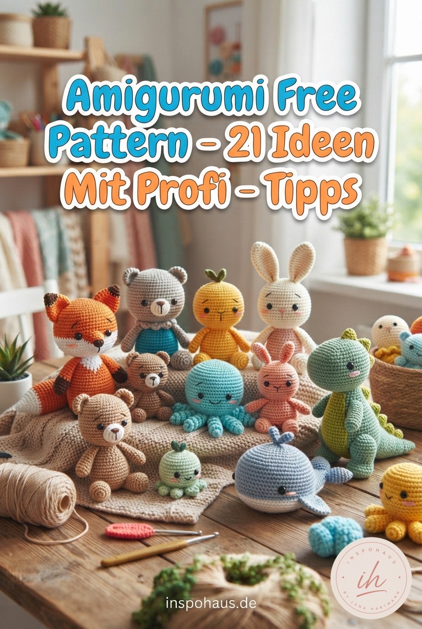 Amigurumi Free Pattern - 21 Ideen Mit Profi - Tipps