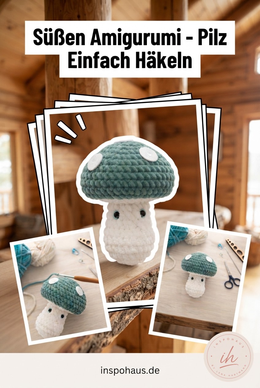 Süßen Amigurumi - Pilz Einfach Häkeln