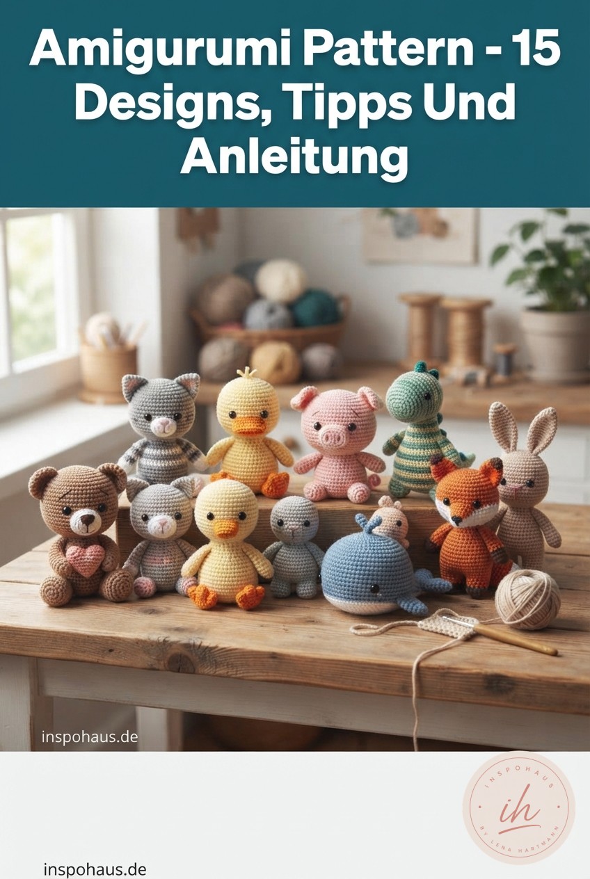 Amigurumi Pattern - 15 Designs, Tipps Und Anleitung