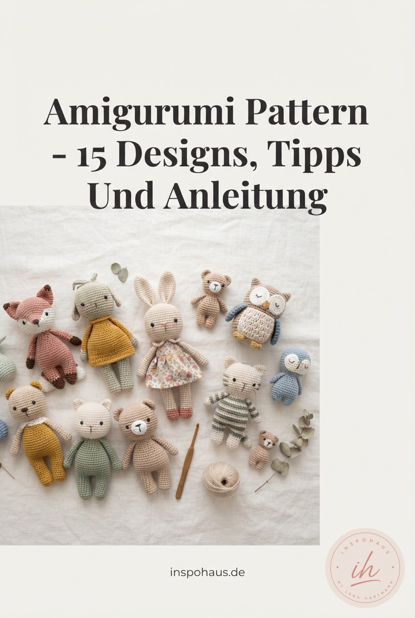 Amigurumi Pattern - 15 Designs, Tipps Und Anleitung