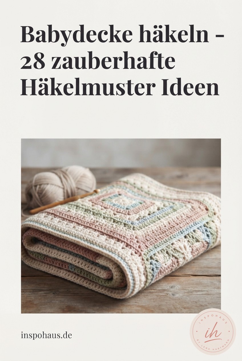 Babydecke häkeln - 28 zauberhafte Häkelmuster Ideen