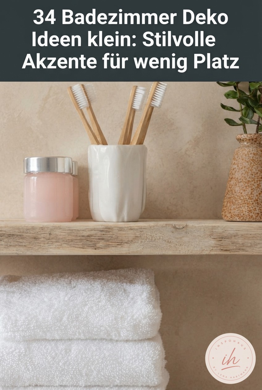 34 Badezimmer Deko Ideen klein: Stilvolle Akzente für wenig Platz