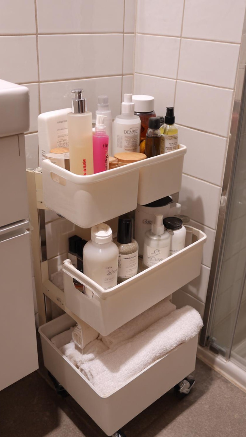 35 Simple Ansätze für saubere Badezimmer