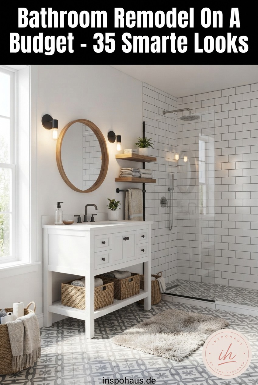 Bathroom Remodel On A Budget - 35 Smarte Looks