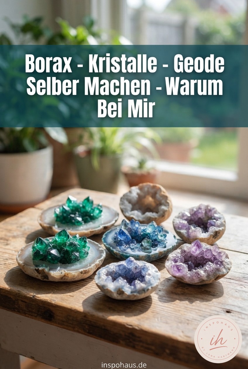 Borax - Kristalle - Geode Selber Machen - Warum Bei Mir