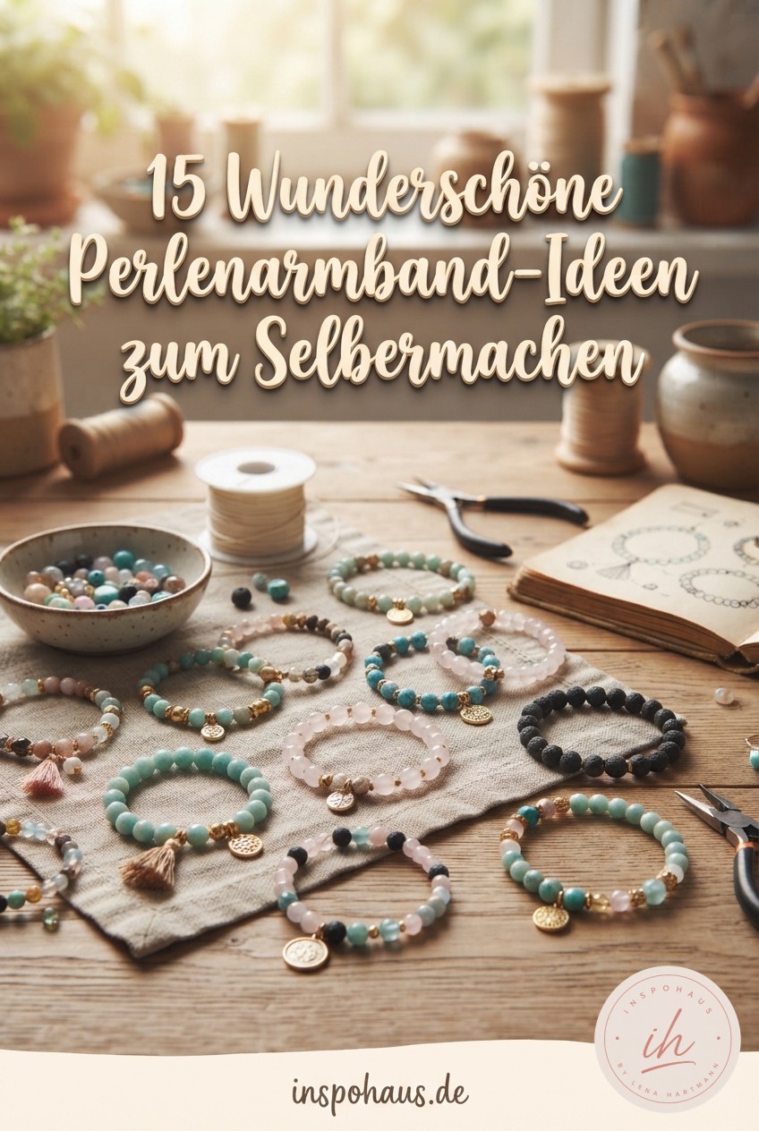 15 Wunderschöne Perlenarmband-Ideen zum Selbermachen