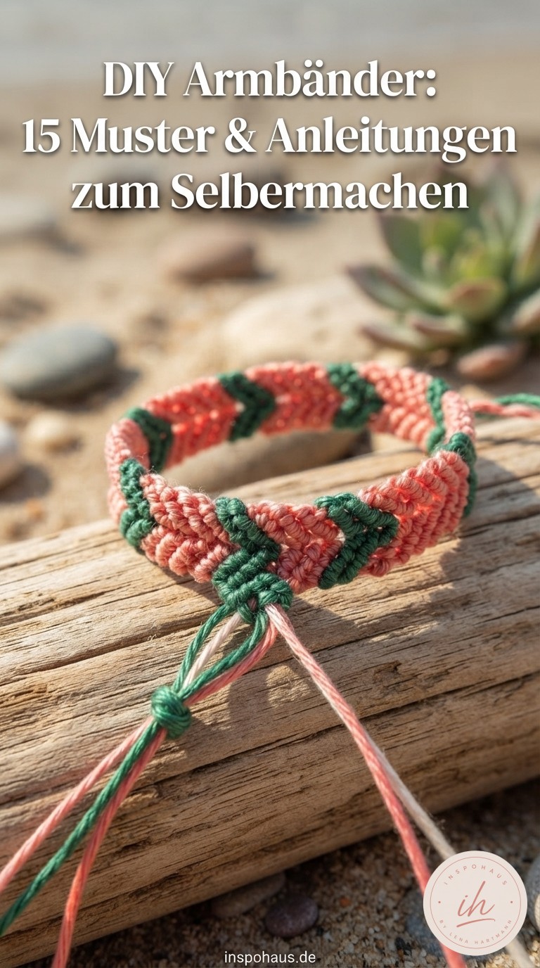 DIY Armbänder: 15 Muster & Anleitungen zum Selbermachen
