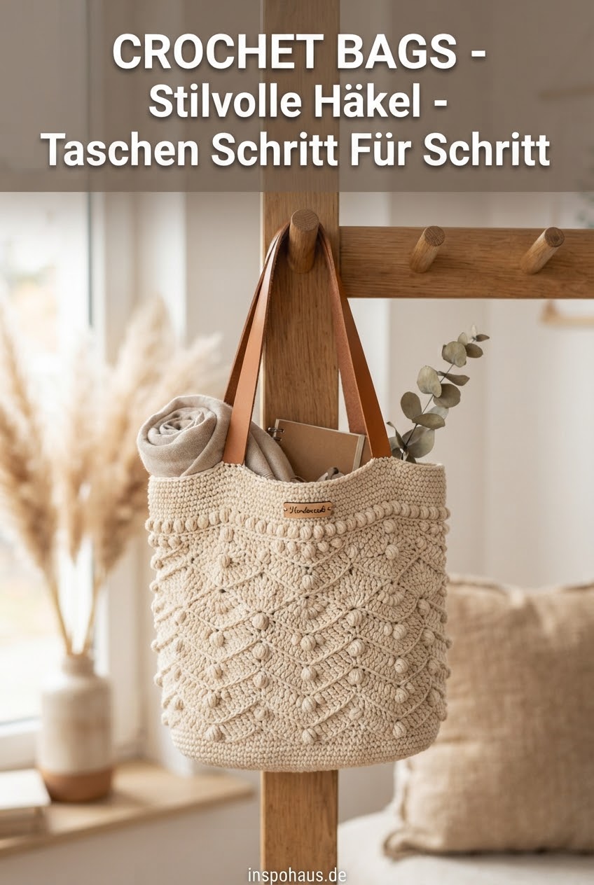 Crochet Bags - Stilvolle Häkel - Taschen Schritt Für Schritt