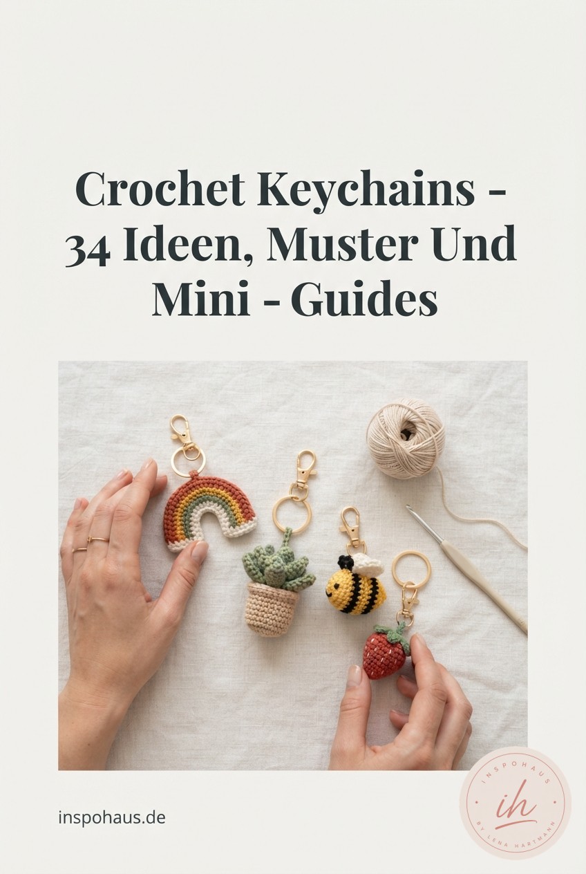 Crochet Keychains - 34 Ideen, Muster Und Mini - Guides